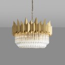 Loft Industry Modern - Edge Round Chandelier